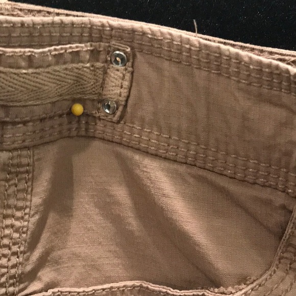 Chicos tan cargo pants. size .05.  96% cotton - Picture 2 of 7